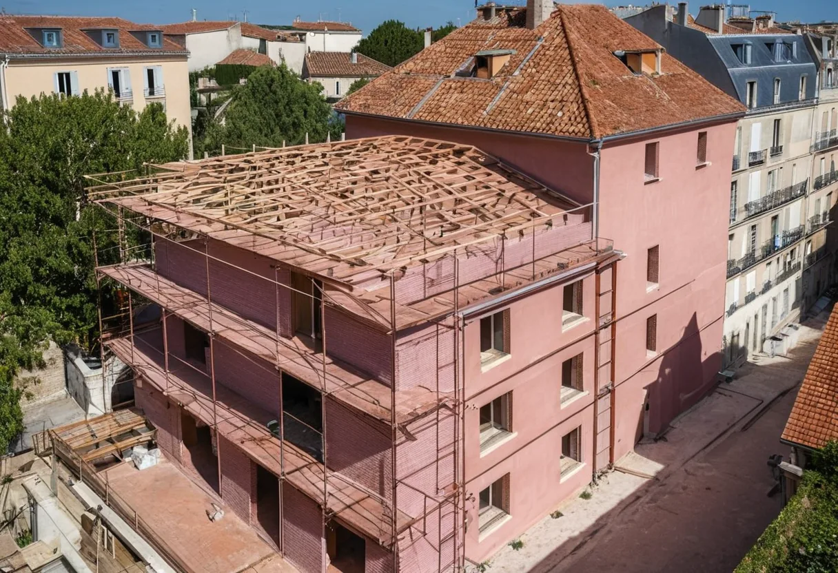 Surélévation de toiture